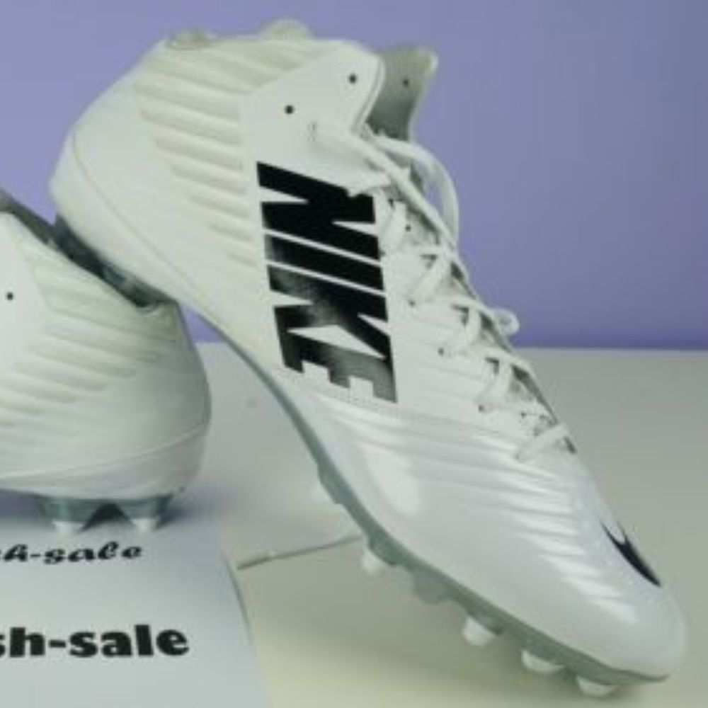 Nike Vapor Speed Mid 3/4 Td Football Cleats White